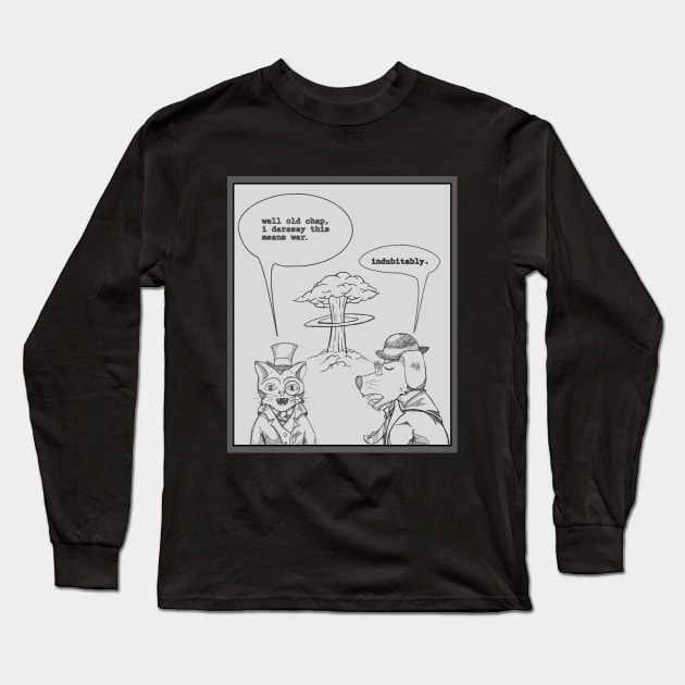 This Means War Long Sleeve T-Shirt by TheHaloEquation